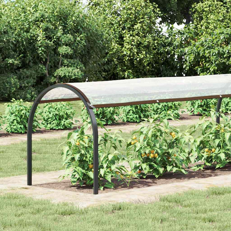 Plantenafdekking Met Zeilringen Polyethyleen
