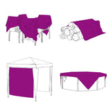 Plantenafdekking Met Zeilringen Pvc