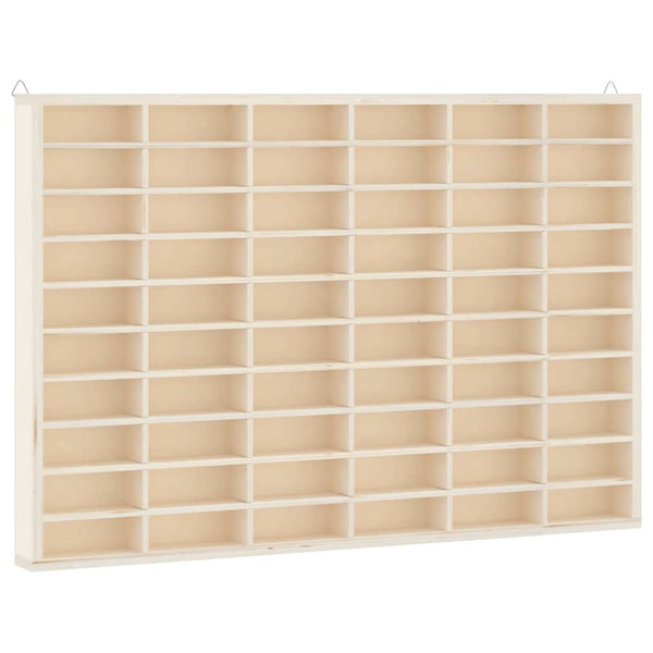 Houten Verzamelaarsvitrine Met 60 Vakken 60X4,5X40,5Cm
