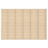 Houten Verzamelaarsvitrine Met 60 Vakken 60X4,5X40,5Cm