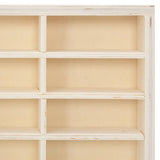 Houten Verzamelaarsvitrine Met 60 Vakken 60X4,5X40,5Cm