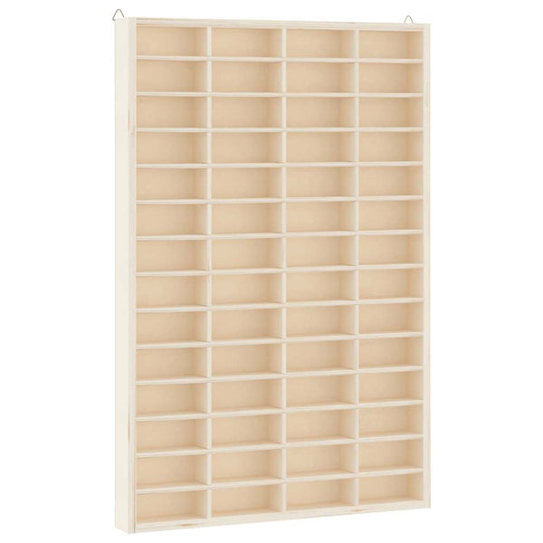 Houten Verzamelaarsvitrine Met 56 Vakken 40X4,5X60Cm