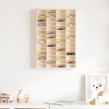 Houten Verzamelaarsvitrine Met 56 Vakken 40X4,5X60Cm