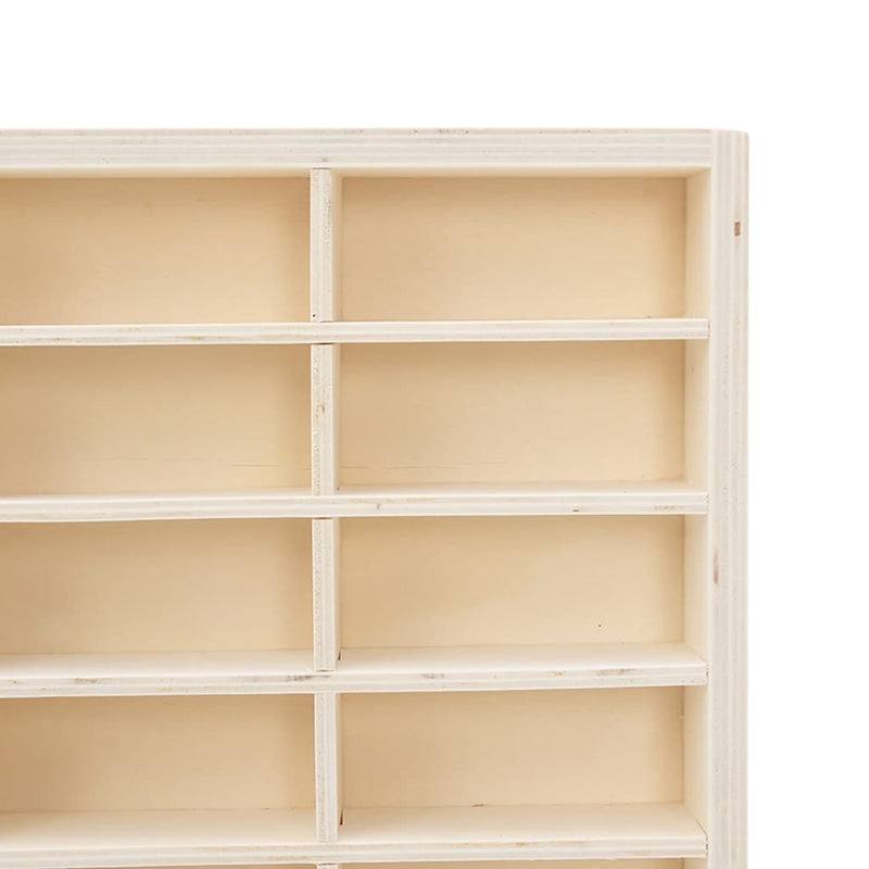 Houten Verzamelaarsvitrine Met 56 Vakken 40X4,5X60Cm