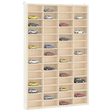 Houten Verzamelaarsvitrine Met 56 Vakken 40X4,5X60Cm