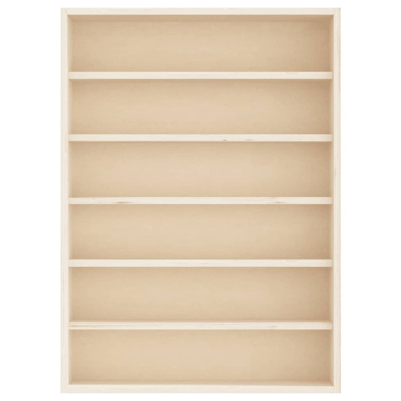 Houten Verzamelvitrine Met 6 Planken 40X8,5X55 Cm