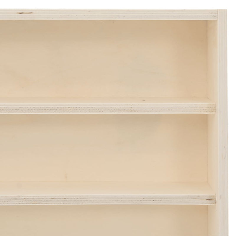 Houten Verzamelvitrine Met 6 Planken 40X8,5X55 Cm