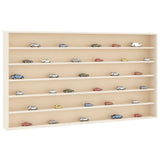 Houten Verzamelvitrine Met 6 Planken 40X8,5X55 Cm
