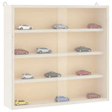 Houten Verzamelvitrine Met Deuren 100X8,5X37 Cm