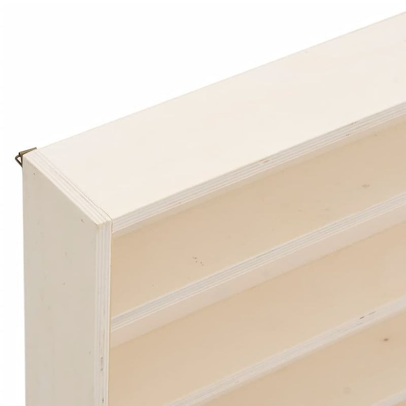 Houten Verzamelvitrine Met Deuren 100X8,5X37 Cm