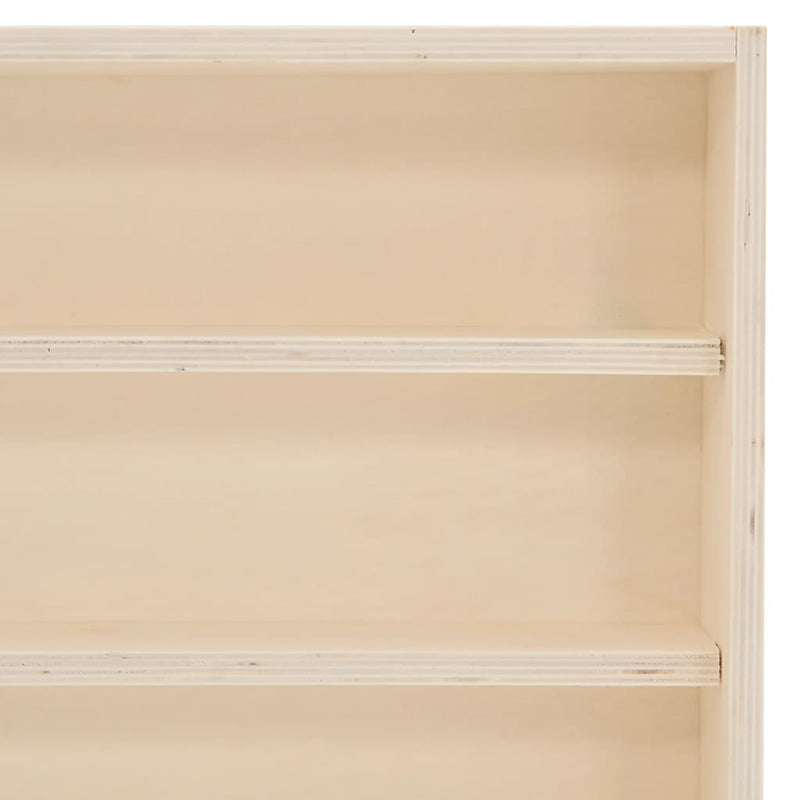 Houten Verzamelvitrine Met Deuren 100X8,5X37 Cm