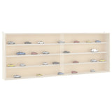 Houten Verzamelvitrine Met Deuren 100X8,5X37 Cm