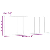 Hoofdbordkussen &quot;Hanko&quot; Stof