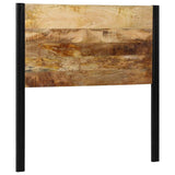 Hoofdeinde Massief Hout Mango En Ijzer