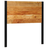 Hoofdeinde Massief Hout Mango En Ijzer