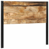 Hoofdeinde Massief Hout Mango En Ijzer