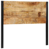 Hoofdeinde Massief Hout Mango En Ijzer