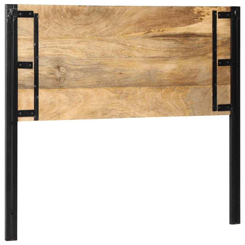 Hoofdeinde Massief Hout Mango En Ijzer