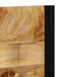 Hoofdeinde Massief Hout Mango En Ijzer