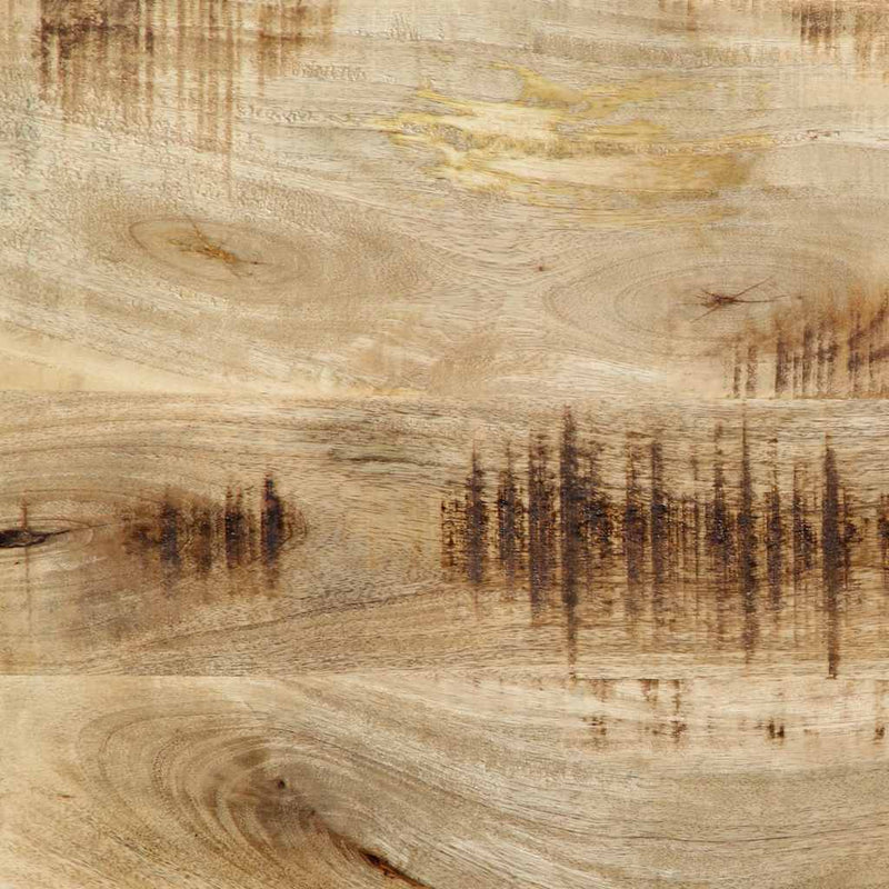 Hoofdeinde Massief Hout Mango En Ijzer