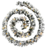 Kerstslinger Met Led-Verlichting Pvc Groen