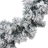 Kerstslinger Met Led-Verlichting Pvc Groen