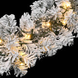 Kerstslinger Met Led-Verlichting Pvc Groen