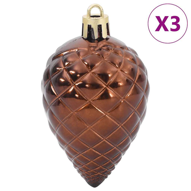 Kerstballen 98 St Ø3/4/6 Cm