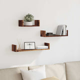 Wandschappen Bewerkt Hout Kleurig Oud Hout