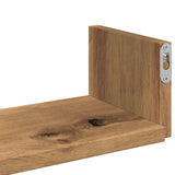 Wandschappen Bewerkt Hout Artisanaal Eiken Artisanaal Eikenkleurig