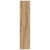 Boekenkast/Tv-Meubel 36X30X143Cm Bewerkt Hout Kleurig