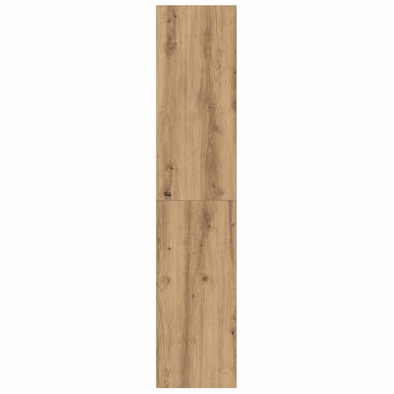 Boekenkast/Tv-Meubel 36X30X143Cm Bewerkt Hout Kleurig