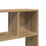 Boekenkast/Kamerscherm 105X24X102 Cm Artisanaal Eikenkleur