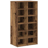 Schoenenrek 54X34X100,5 Cm Bewerkt Hout Kleurig