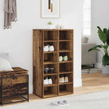 Schoenenrek 54X34X100,5 Cm Bewerkt Hout Kleurig