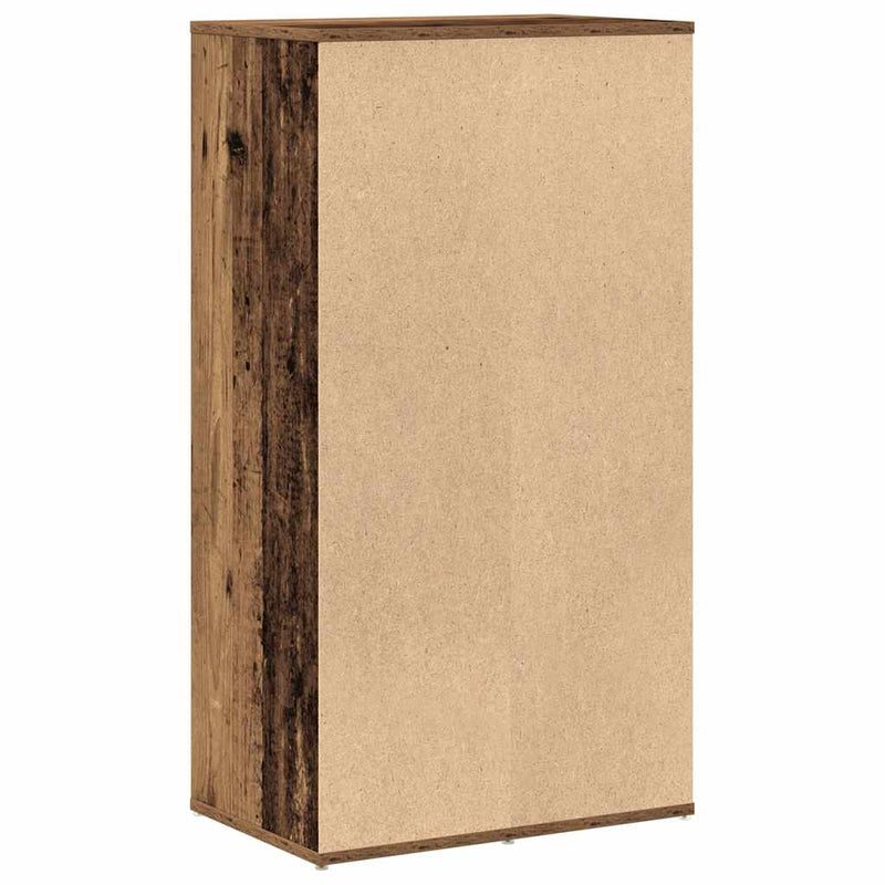 Schoenenrek 54X34X100,5 Cm Bewerkt Hout Kleurig