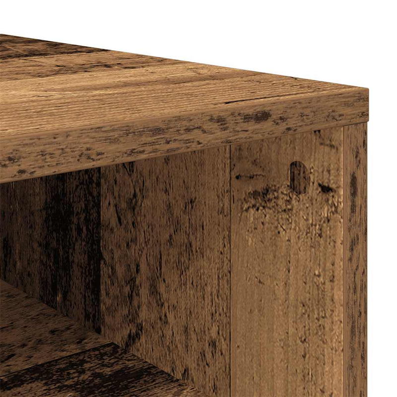 Schoenenrek 54X34X100,5 Cm Bewerkt Hout Kleurig