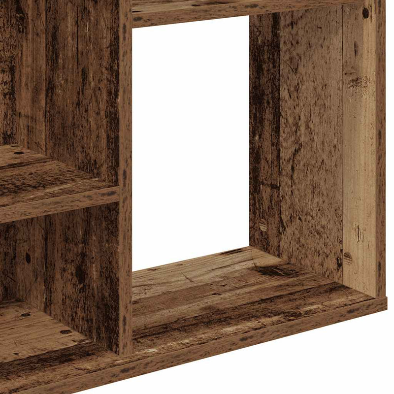 Kamerscherm/Boekenkast 100X24X140 Cm Bewerkt Hout