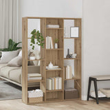 Kamerscherm/Boekenkast 100X24X140 Cm Bewerkt Hout