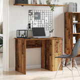 Bureau 100X55X75 Cm Bewerkt Hout Kleurig