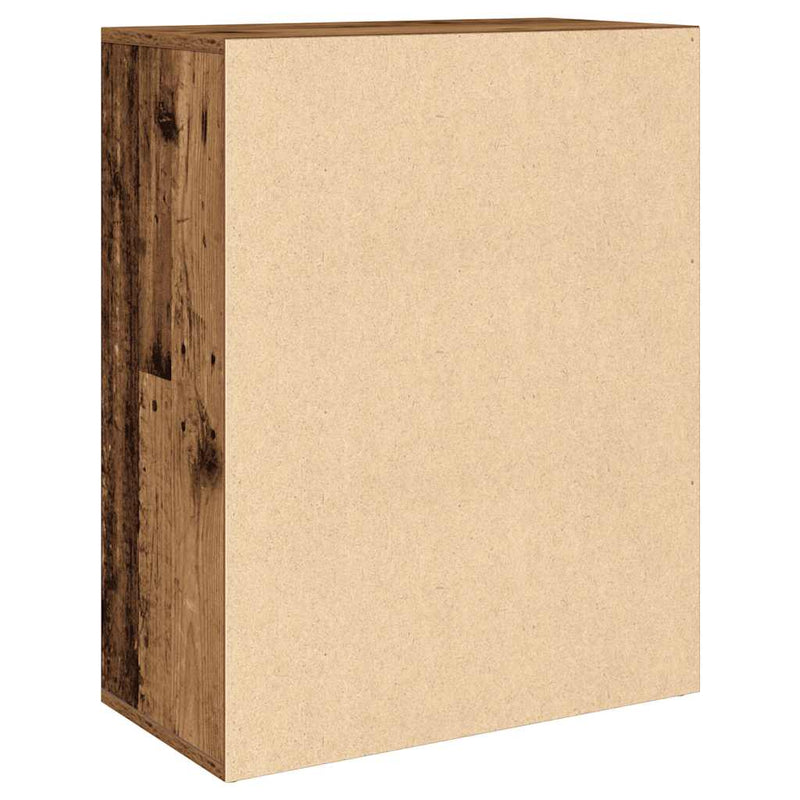 Dressoir 60X30X75 Cm Bewerkt Hout Kleurig