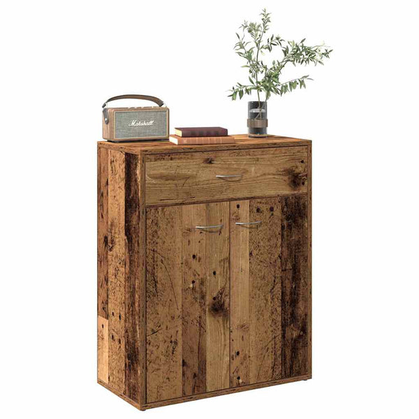 Dressoir 60X30X75 Cm Bewerkt Hout Kleurig