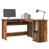 Hoekbureau 120 X 140 X 75 Cm Bewerkt Hout