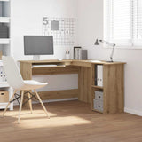 Hoekbureau 120 X 140 X 75 Cm Bewerkt Hout