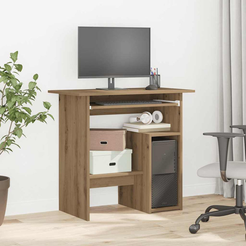 Bureau 80X45X74 Cm Spaanplaat Kleurig