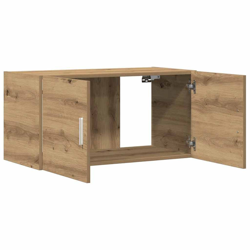 Wandkast 80X39X40 Cm Bewerkt Hout