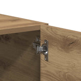 Wandkast 80X39X40 Cm Bewerkt Hout