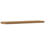 Wandschappen 40X10X1,5 Cm Bewerkt Hout Artisanaal Eiken Artisanaal Eikenkleurig