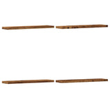 Wandschappen 40X20X1,5 Cm Bewerkt Hout Kleurig Oud Hout