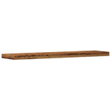 Wandschappen 40X20X1,5 Cm Bewerkt Hout Kleurig Oud Hout